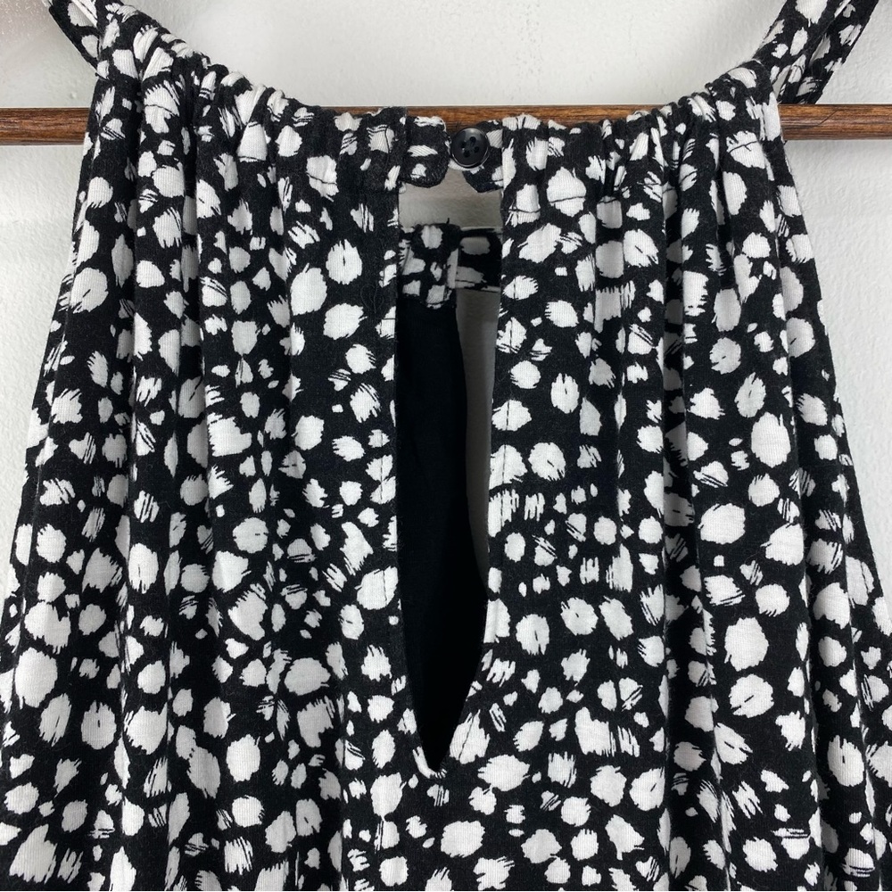 Banana Republic size XS Women’s Black White Halter Top - Picture 5 of 7